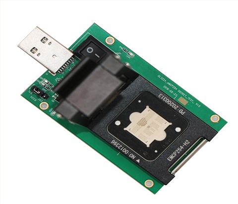 EMCP254-H2-11.5×13转USB测试座