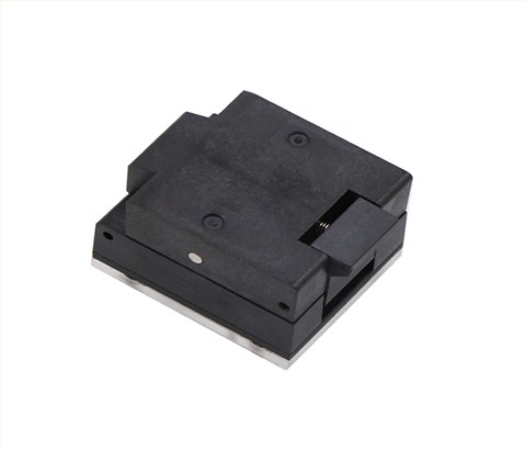 QFN64pin-0.5mm-10.9x10.9mm塑胶翻盖芯片测试座