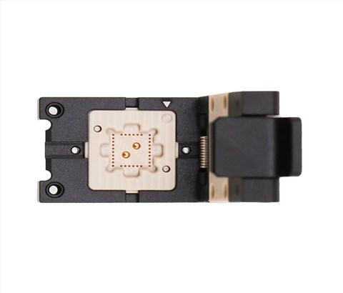 LGA33pin-0.65mm-7x7mm合金翻盖探针芯片测试座