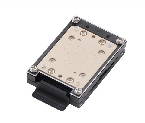 LCC96pin-0.5mm合金翻盖式探针芯片测试座socket