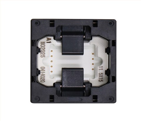 LGA9pin-2.0mm塑胶下压式模块测试座socket