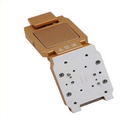 DFN22pin-0.55mm合金翻盖式芯片测试座socket