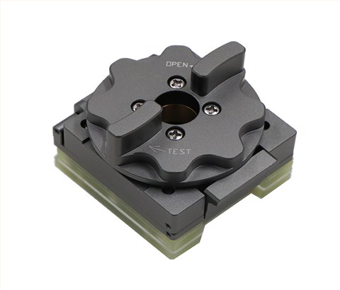 BGA676pin-1.0mm合金旋钮翻盖式芯片测试座socket