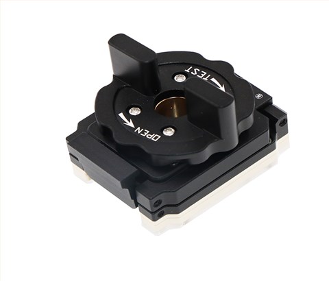 QFN88pin-0.4mm-10×10mm合金旋钮翻盖式芯片老化测试座socket