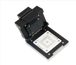 BGA272(实际下针85PIN）-1.0mm-21*21mm合金翻盖探针芯片烧录座