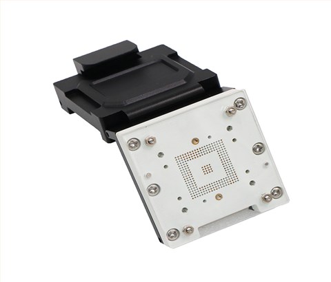 BGA272(实际下针85PIN）-1.0mm-21*21mm合金翻盖探针芯片烧录座