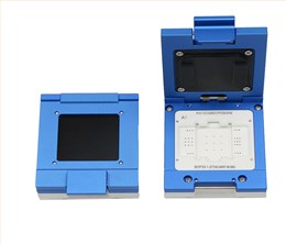 SOP33pin-1.27mm合金翻盖式芯片老化测试座socket