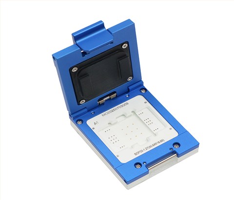 SOP33pin-1.27mm合金翻盖式芯片老化测试座socket