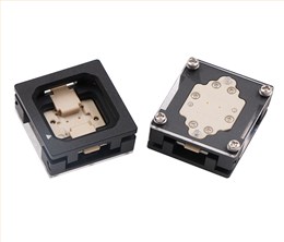 DFN8pin-2.0mm合金下压式探针开尔文测试座socket