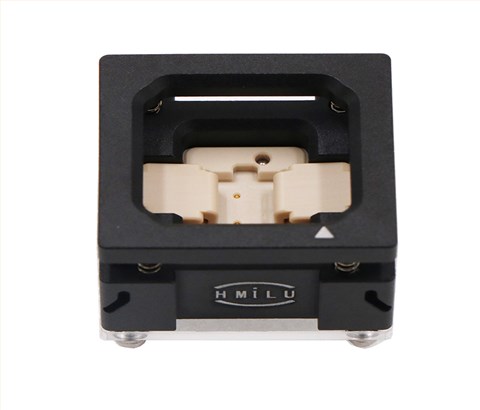 DFN8pin-2.0mm合金下压式探针开尔文测试座socket