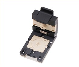 DFN12pin-0.4mm-2.4x1.5mm合金翻盖式芯片测试座socket