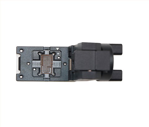 BGA247pin-0.4mm合金旋钮翻盖式探针芯片老化测试座socket