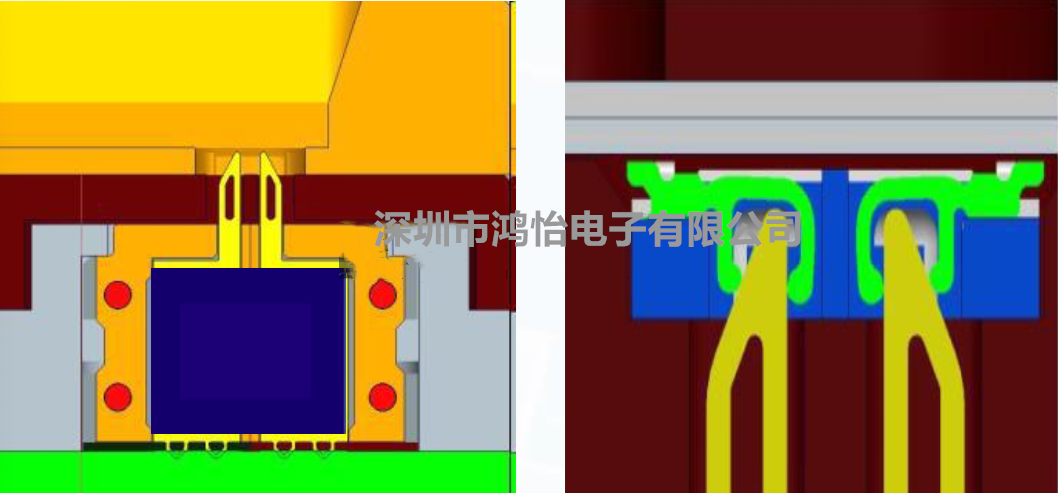 弹片微针模组