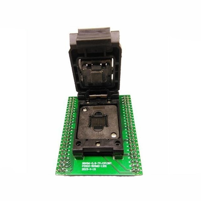 BGA96-0.8间距芯片老化烧录测试座