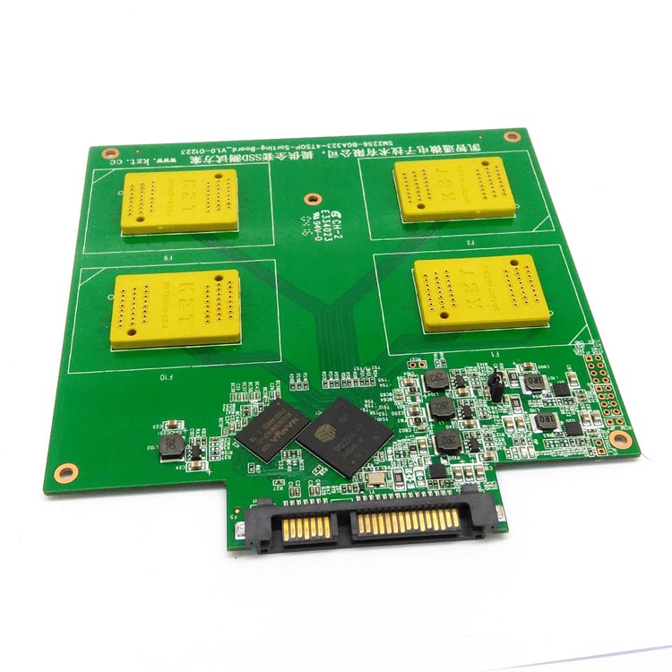 SSD一拖四慧荣SM2256K主控 转DIP48测试板