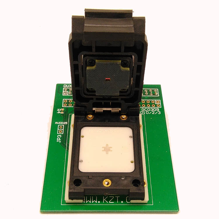 度信接口GC0307-P 摄像头芯片翻盖探针测试座
