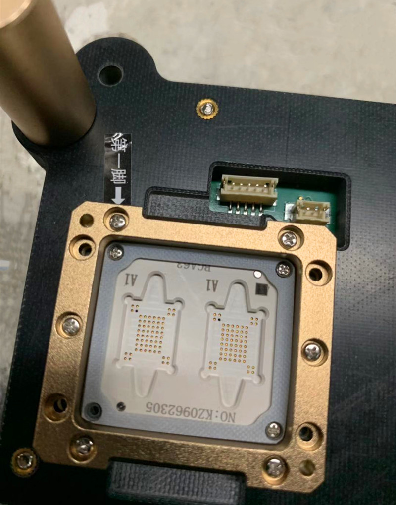 BGA63一拖二测试治具1