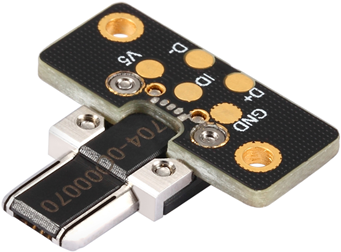 Micro-USB  5 PIN 用于母头测试