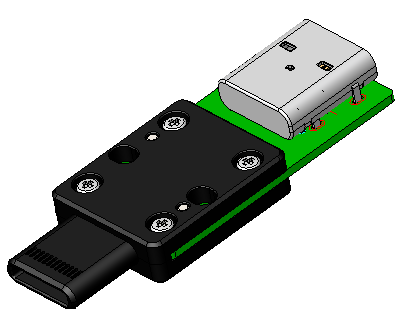 USB Type-C 24PIN 用于母头测试