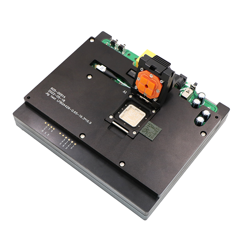 定制BGA284（SMB S805x）创发econet芯片测试治具夹具测试工装