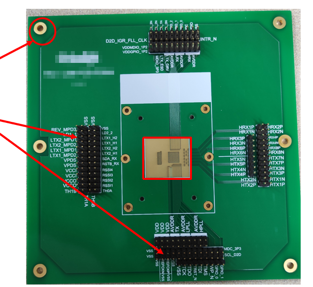 BGA575测试PCBA底板
