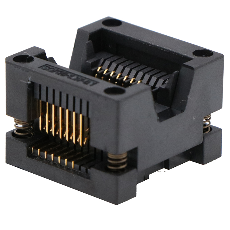 SOP14（20）pin-1.27mm芯片下压老化测试座