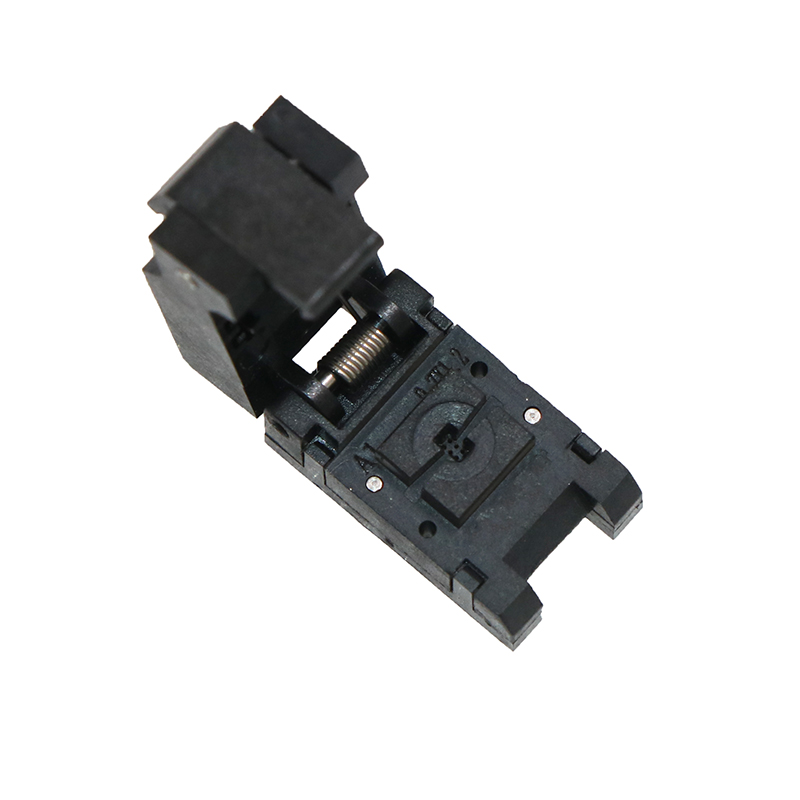 LGA6pin-0.4mm-0.7x1.2mm塑胶翻盖芯片测试座