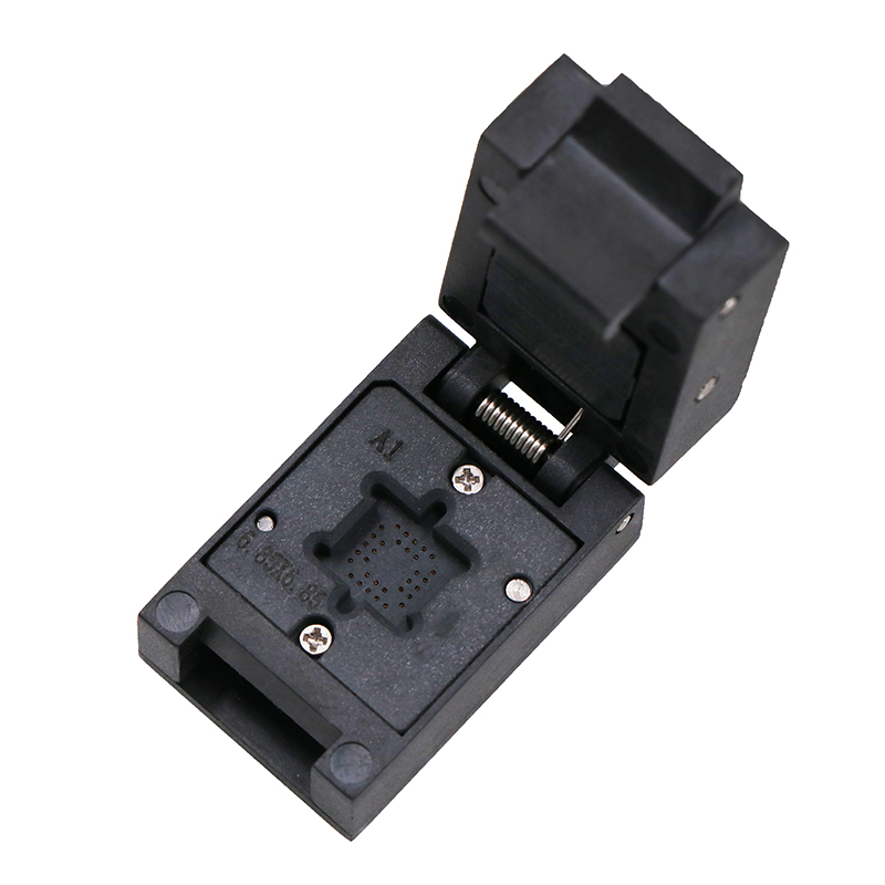 BGA32pin-0.8mm-6.85*6.85mm塑胶翻盖芯片测试座—bga芯片测试夹具