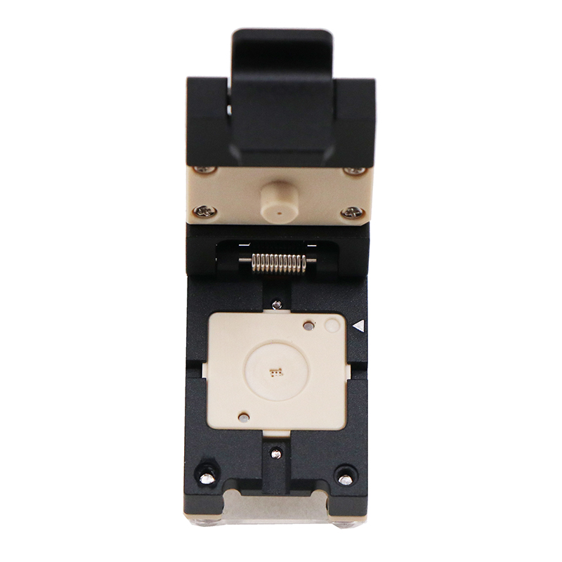 QFN6pin-0.4mm合金翻盖式探针芯片测试座socket