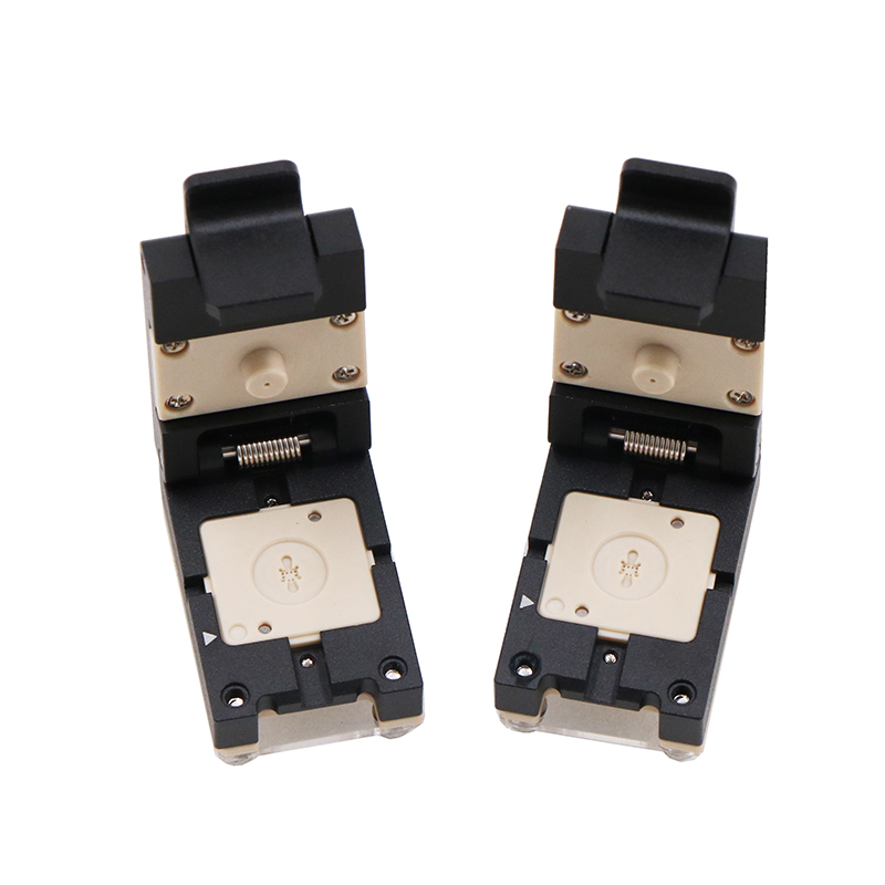 DFN10pin-0.4mm合金翻盖式探针芯片测试座socket