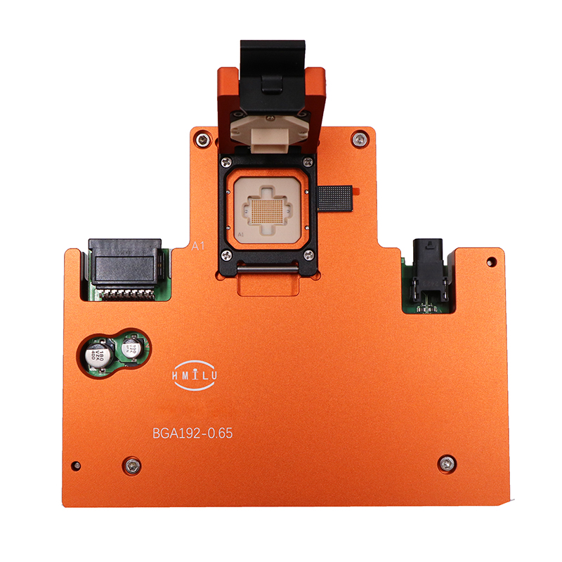 BGA192pin-0.65mm翻盖式芯片测试治具