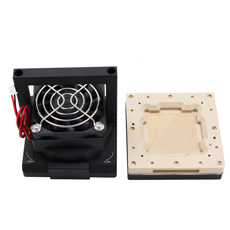 BGA2215pin-0.999mm合金双扣旋钮功能性老化测试座socket