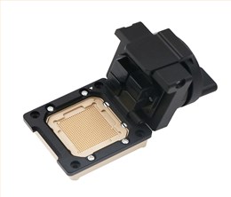 BGA574pin-0.8mm-20x20mm合金旋钮探针芯片测试座—bga芯片测试夹具