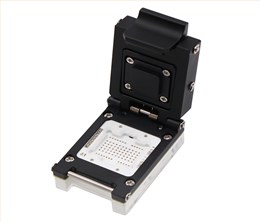 LGA79pin-1.1mm合金翻盖式弹针芯片测试座socket