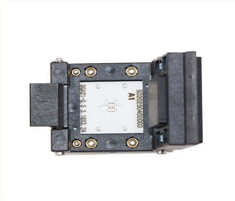 BGA21pin-0.5mm塑胶翻盖式芯片测试座socket