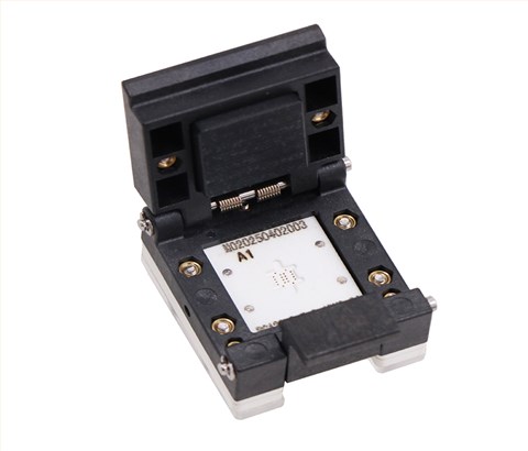 BGA21pin-0.5mm塑胶翻盖式芯片测试座socket