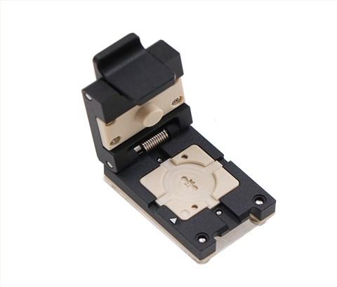 LGA8pin-0.41mm合金翻盖式探针芯片测试座socket