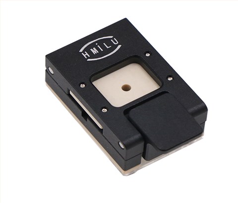 QFN15pin-0.5mm合金翻盖式探针芯片测试座socket