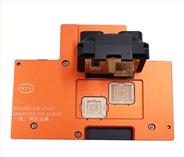 BGA292pin-0.8mm+EMMC153pin-0.5mm一拖二工位测试治具