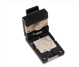 QFN20pin-0.4mm合金翻盖式探针芯片测试座socket