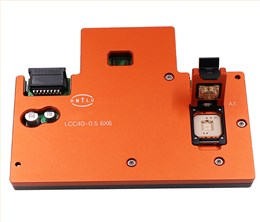 LCC40pin-0.5mm合金翻盖式芯片测试治具