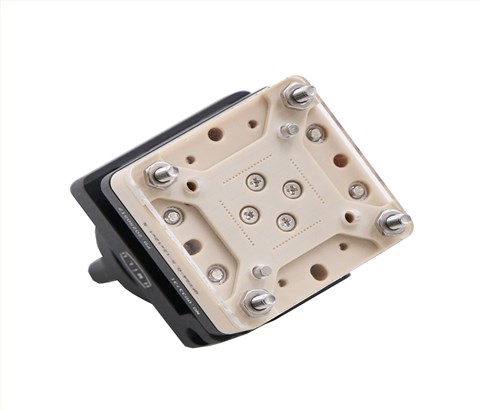 QFP64pin-0.5mm合金旋钮翻盖式探针芯片测试座socket
