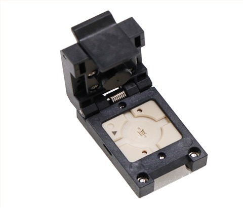 WLCSP16pin-0.35mm塑胶翻盖式探针晶圆级芯片测试座socket