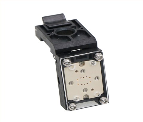 LCC10(4)pin-2.54mm塑胶翻盖式芯片测试座socket