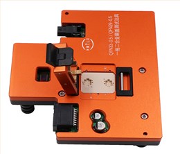 QFN33pin-0.5mm/QFN29pin-0.5mm一拖二工位合金翻盖式芯片测试治具