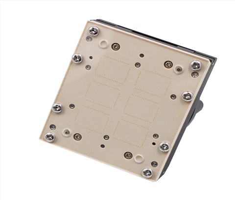模块54PIN-0.8mm合金旋钮翻盖一拖六工位测试座socket