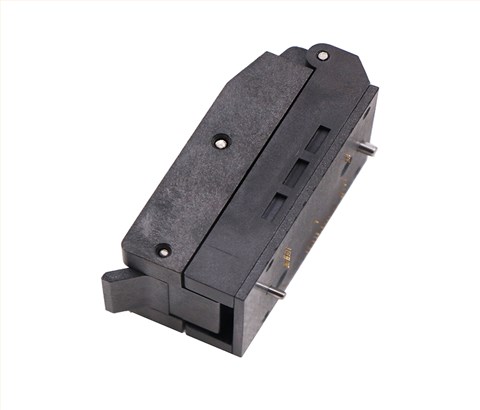 模块DFN96(36pin)-0.75mm塑胶翻盖测试座socket