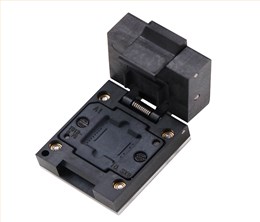 TO-13pin-0.75mm塑胶翻盖式功率器件老化测试座socket