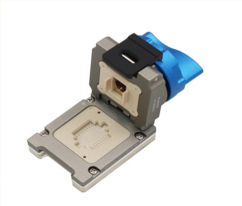 SOP16pin-1.27mm合金旋钮翻盖式式探针测试座socket