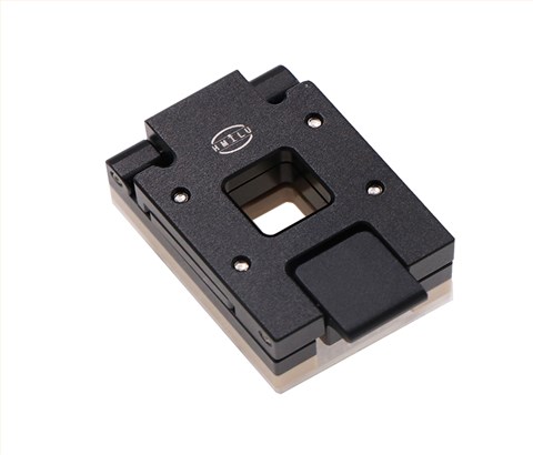 CLCC48pin-0.8mm合金翻盖式探针芯片测试座socket